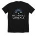 Madrigal Chorale - Color Logo, a Solid Black Blend Premium Unisex Tee (back-view)