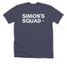 Simon's Squad (2026), a Heather Midnight Navy Premium Unisex Tee