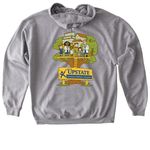 Sweatshirts, a Sport Grey Gildan Softstyle Pullover Hoodie (back-view)