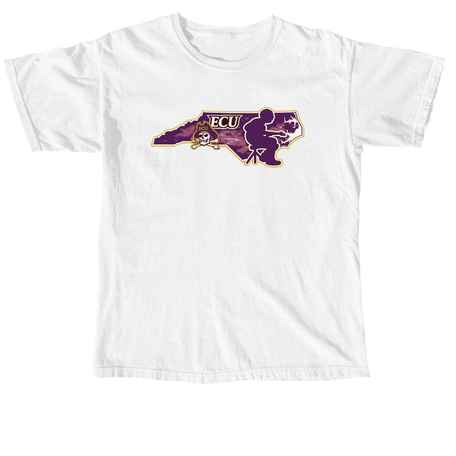 Greenville Mikey Tee, a White Comfort Colors Unisex Tee