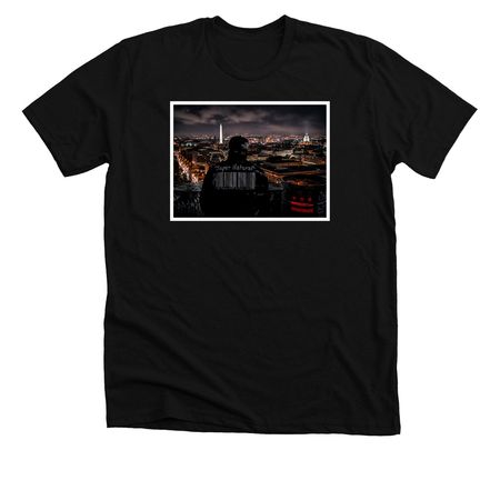 B At Night, a Solid Black Blend Premium Unisex Tee