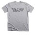 Small But Mighty, a Athletic Heather Premium Unisex Tee