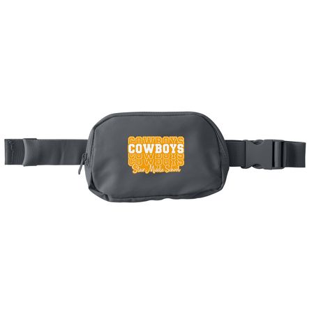 Star Sling Bag&nbsp;, a Storm Grey Matte Hip Pack