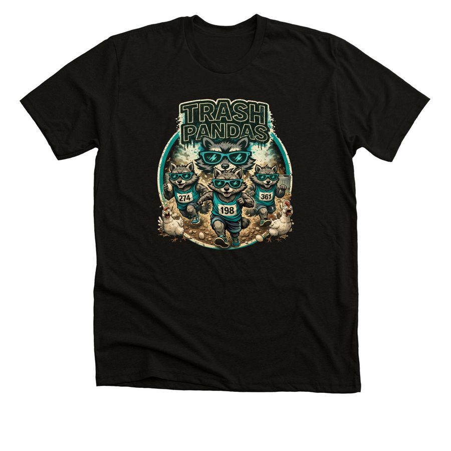 Chicken Run&nbsp;, a Solid Black Blend Premium Unisex Tee