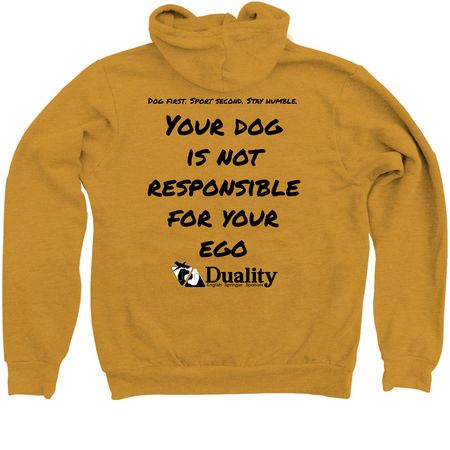 Stay humble, a Heather Mustard Zip Up Hoodie
