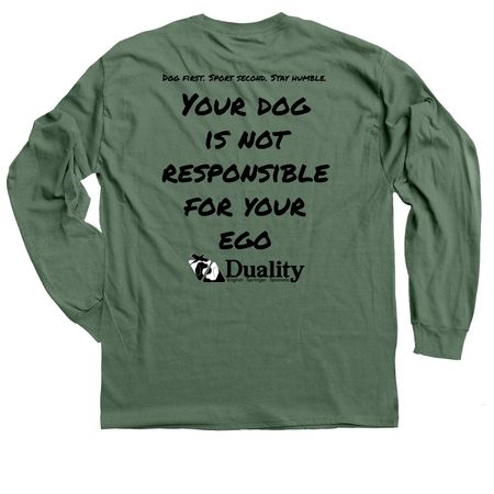 Stay humble, a Military Green Classic Long Sleeve Tee