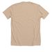 Help Miller live the high life, a Heather Tan Premium Unisex Tee (back-view)