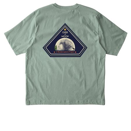 Over the Moon Mission Patch, a Aloe Stanley/Stella Unisex Freestyler Heavyweight Tee