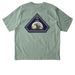 Over the Moon Mission Patch, a Aloe Stanley/Stella Unisex Freestyler Heavyweight Tee (back-view)
