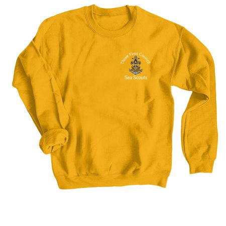 Sea Scout Swag&nbsp;, a Gold Crewneck Sweatshirt