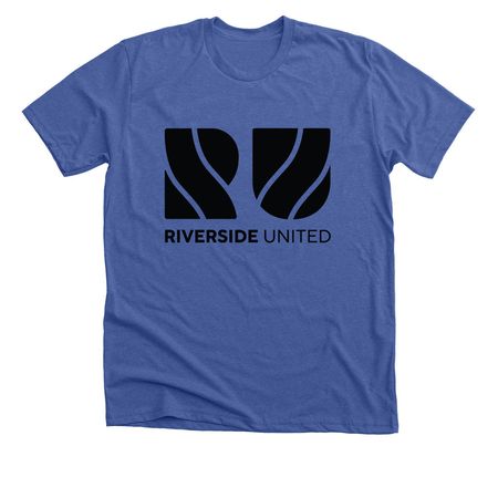 RU Logo, a Solid True Royal Premium Unisex Tee