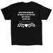 You Are Enough.&nbsp;, a Black Classic Unisex Tee (back-view)