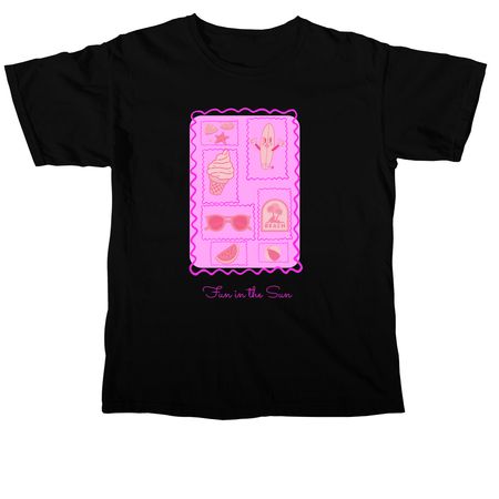 Fun in the Sun, a Black Comfort Colors Unisex Tee