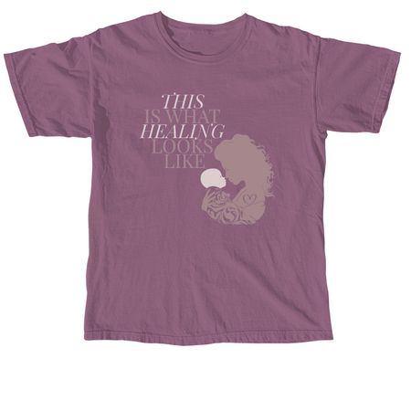 Healing&nbsp;, a Berry Comfort Colors Unisex Tee