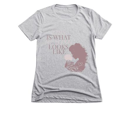 Healing&nbsp;, a Dark Heather Grey Women's Slim Fit Tee