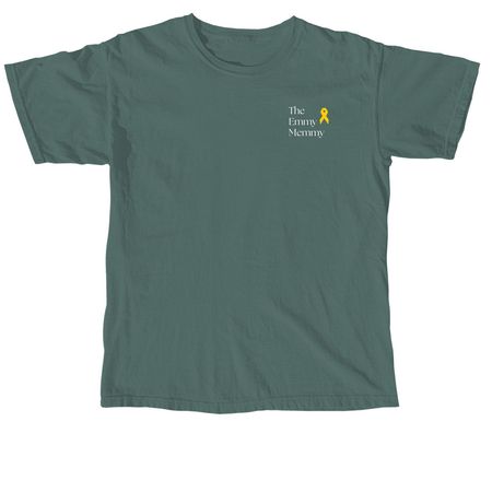 The Emmy Memmy Golf Scramble, a Blue Spruce Comfort Colors Unisex Tee