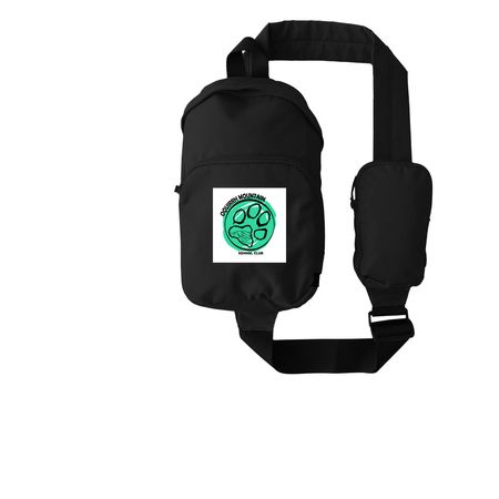 Oquirrh Mountain Kennel Club Merch, a Black Grove Sling Bag