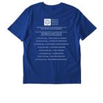 ECI Berkeley 2026, a Worker Blue Stanley/Stella Unisex Creator 2.0 Tee (back-view)