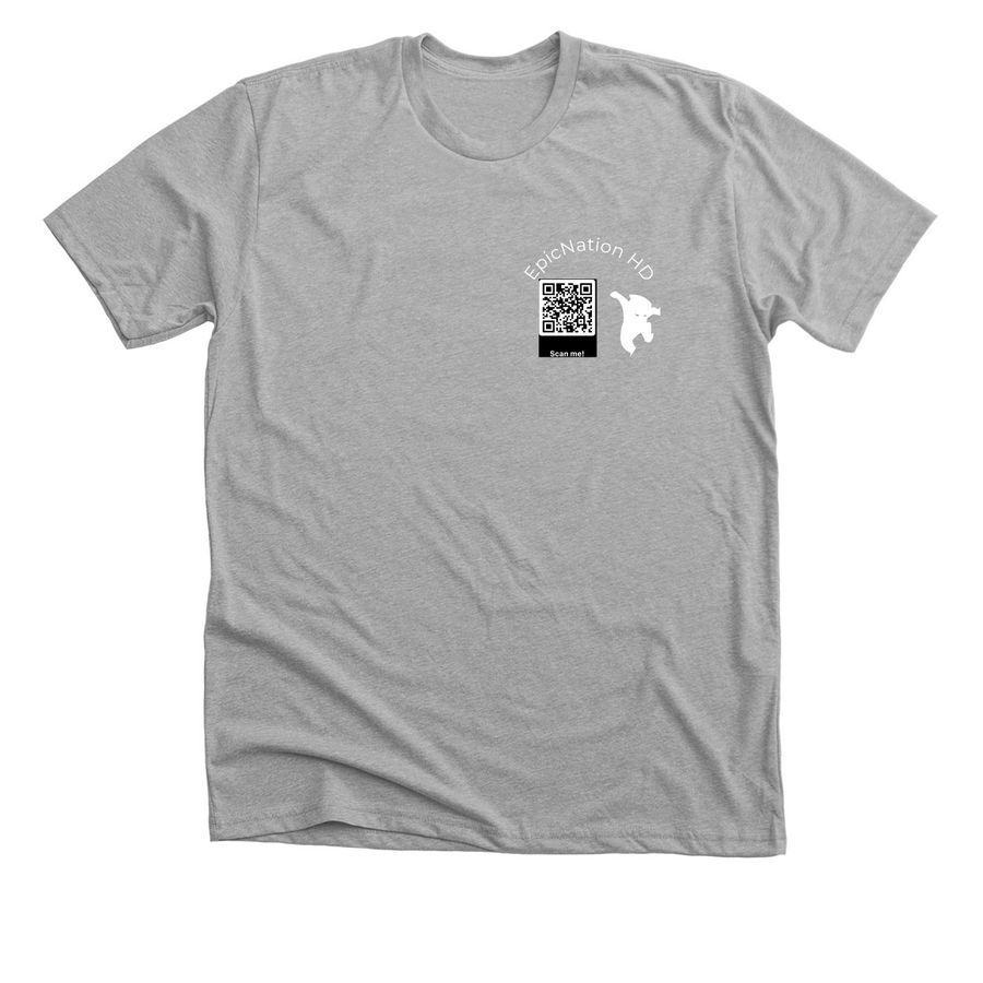 EpicNation TEE- HE, a Athletic Heather Premium Unisex Tee