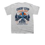 2026 Hope To Walk 5K, a Sport Grey Youth Unisex Tee (back-view)