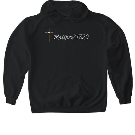 Mustard Seed, a Black Gildan Softstyle Pullover Hoodie