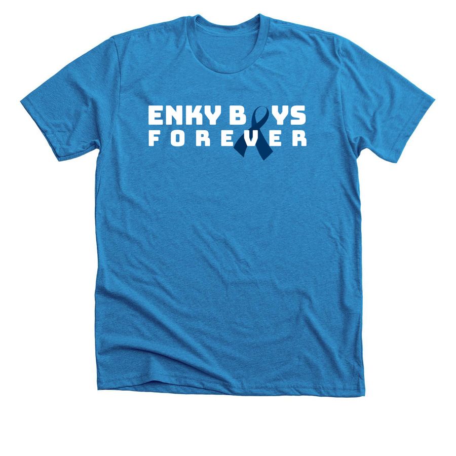 EnkyBoys Forever, a Turquoise Premium Unisex Tee