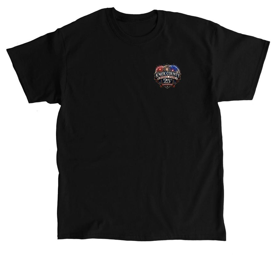 250 Years of America ? 25 Years of KCHP, a Black Classic Unisex Tee