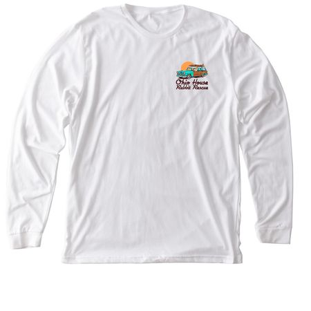 Beach Bunny Vibes, a Solid White Blend Premium Long Sleeve Tee