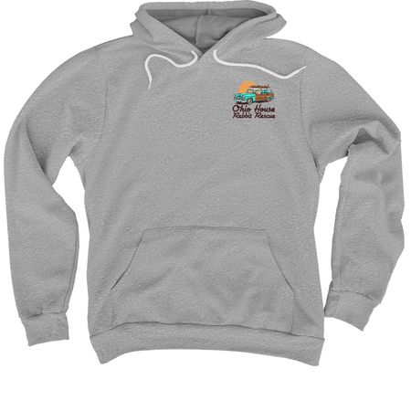 Beach Bunny Vibes, a Athletic Heather Premium Pullover Hoodie