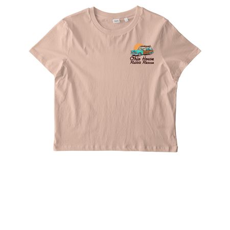 Beach Bunny Vibes, a Fresh Peach Stanley/Stella Women?s Stella Muser Tee