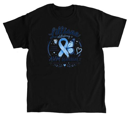 The #LilliStrong Collection, a Black Classic Unisex Tee