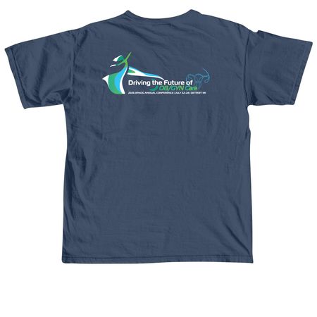 APAOG '26 T-Shirt, a Midnight Comfort Colors Unisex Tee (back-view)