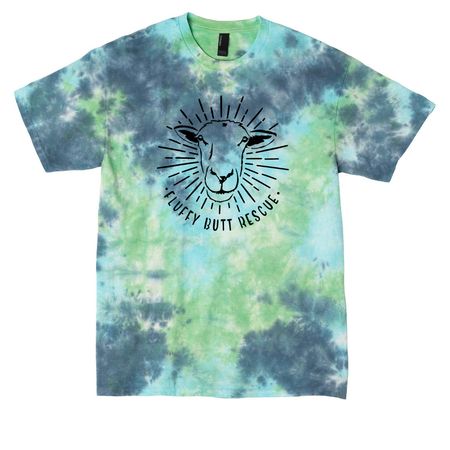 Radiant Goldie Tie-Dye, a Planet Earth Colorburst Crystal Tie Dye Tee