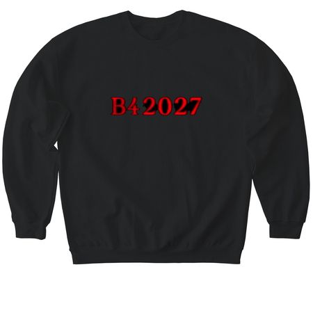 B42027 MERCH, a Black Softstyle Crewneck Sweatshirt