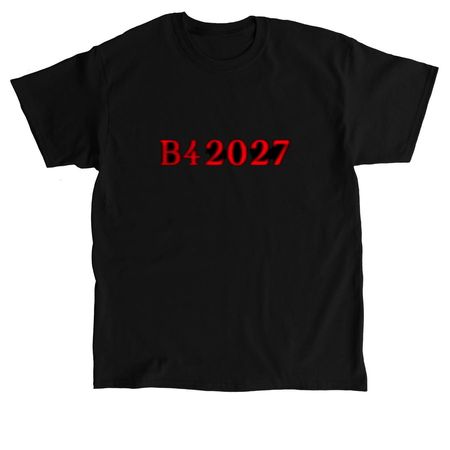 B42027 MERCH, a Black Classic Unisex Tee