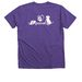 Rescue!, a Purple Rush Premium V-Neck Tee (back-view)