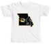 Columbia Mikey Tee, a White Comfort Colors Unisex Tee