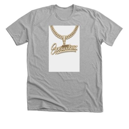 Diamond chain Spotlockaz Tee, a Athletic Heather Premium Unisex Tee