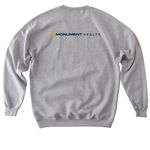 Approved MH sweatshirt, a Sport Grey Softstyle Crewneck Sweatshirt (back-view)