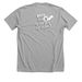 Salem "Weed" Love to See You Tee, a Athletic Heather Premium Unisex Tee (back-view)