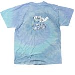 Salem "Weed" Love to See You Tee, a Lagoon Classic Tie Dye Tee (back-view)