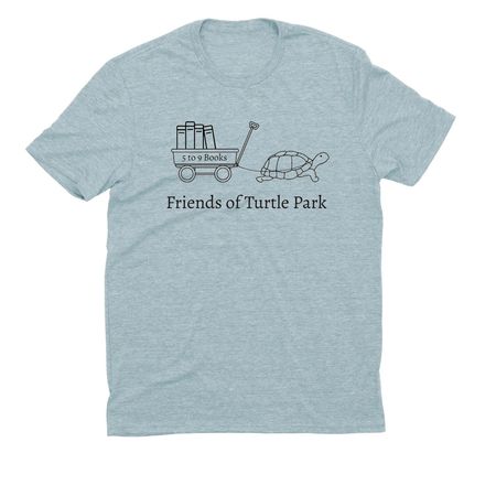 Friends of Turtle Park, a I Like You Blue Allmade Eco Triblend Unisex Tee