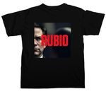 RUBIO, a Black Comfort Colors Unisex Tee (back-view)