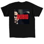 RUBIO, a Black Classic Unisex Tee (back-view)