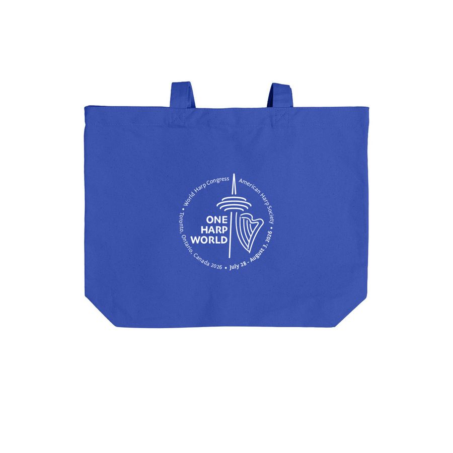 Tote Bags - Dark colors, a True Royal Cotton Canvas Tote Bag