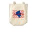 Vote Local Tote, a Natural Over-the-Shoulder Shopping Tote Bag