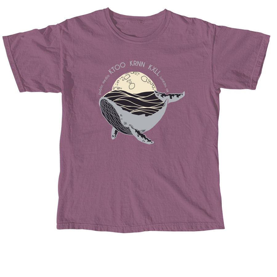 The Whale by Marms & Meeks (2017), a Berry Comfort Colors Unisex Tee
