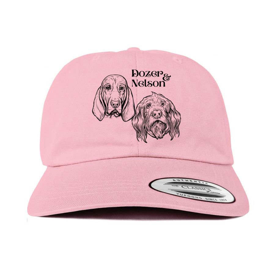 Baseball hat, a Pink Printed Classic Baseball Cap