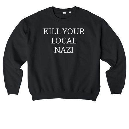 KYLN, a Black Stanley/Stella Ledger Dry Crewneck Sweatshirt
