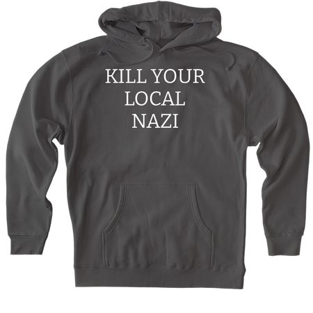 KYLN, a Charcoal Heavyweight Pullover Hoodie